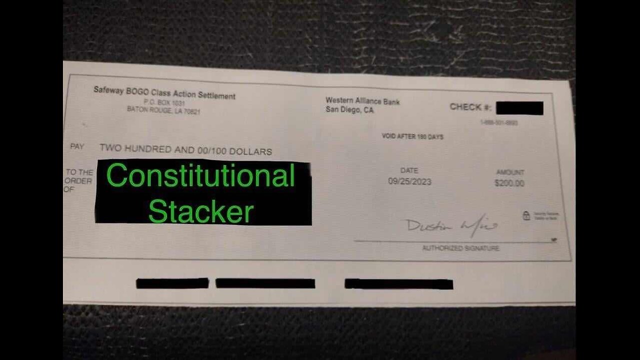 THIS Bank SUCKS! Bank VS Credit Union. Class Action Settlement Check