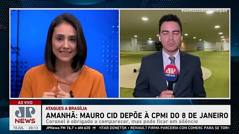 Mauro Cid depõe na CPMI do 8 de Janeiro nesta terça (11); Dora Kramer analisa