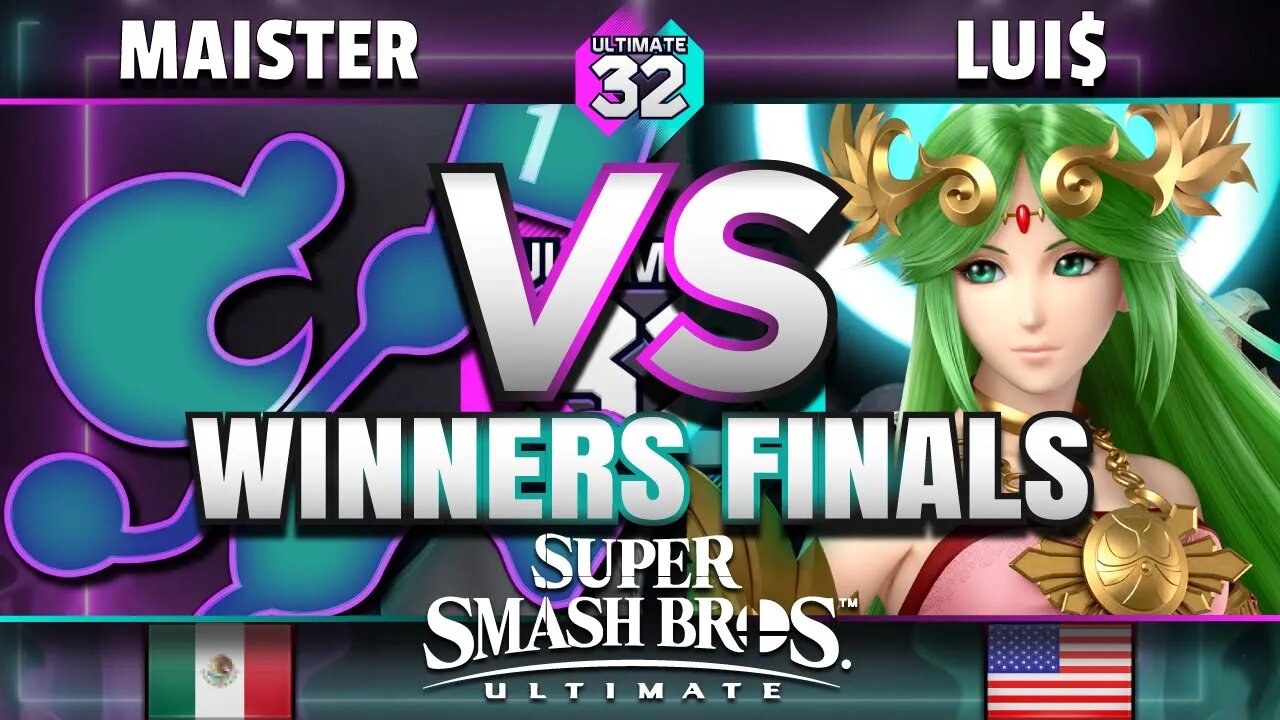 ULTIMATE 32 Winners Final - SSG | Maister (Mr. Game & Watch) vs. Lui$ (Palutena) - Smash Ultimate