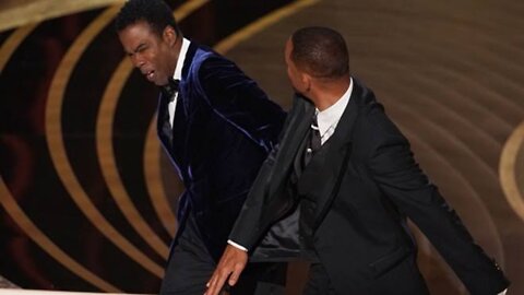 Will Smith slaps Chris Rock