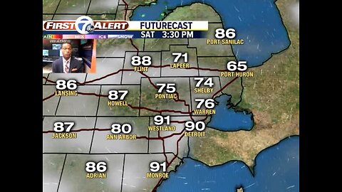 Nicer weather on the way