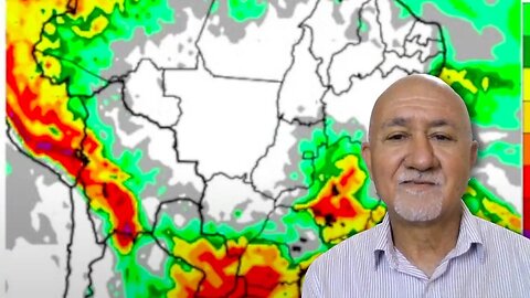 Sem chuva na região sul, chuvas em goiás e norte de MG,frio em SP e RJ