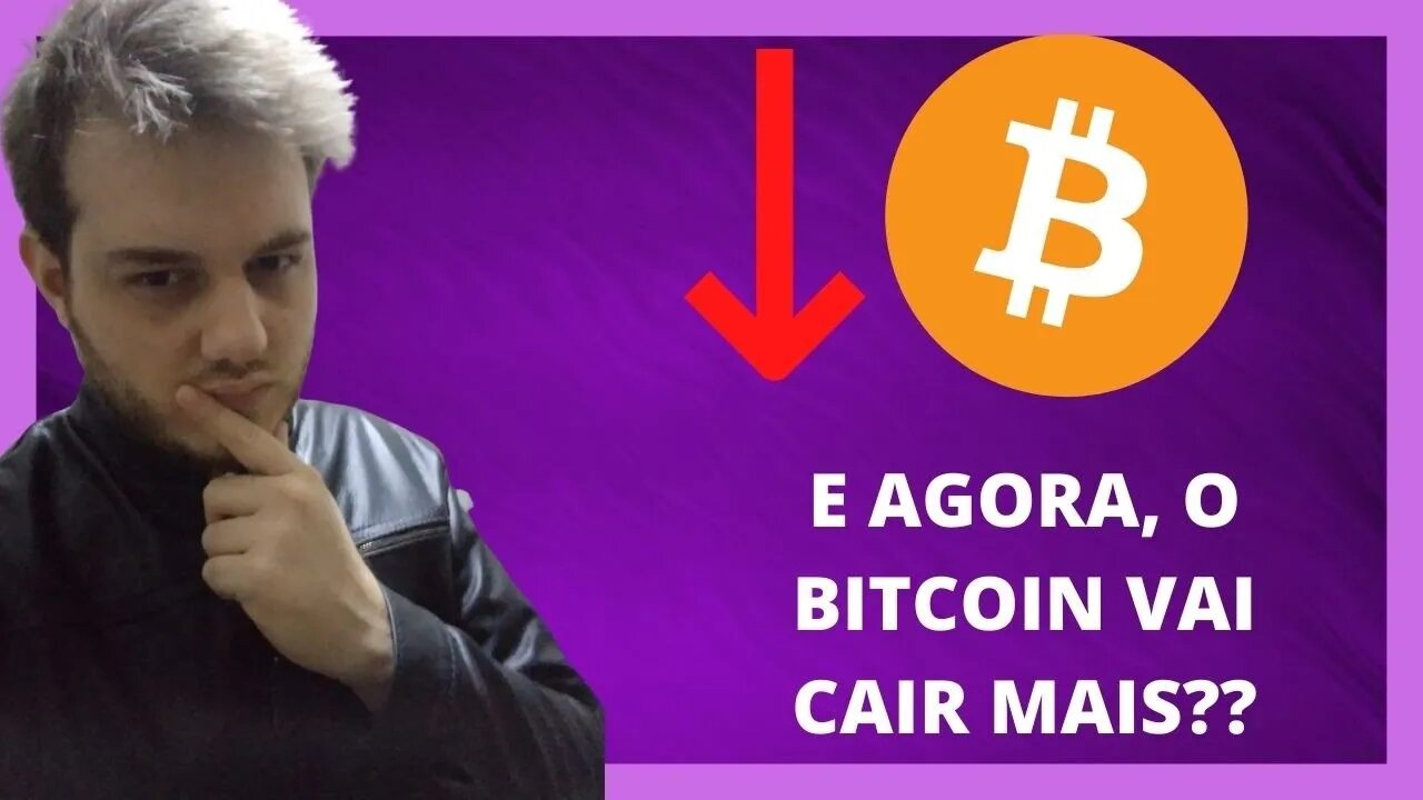 BITCOIN E CRIPTOMOEDAS EM QUEDA, SERIA UM FUNDO??