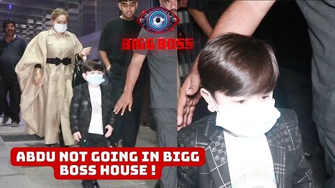 Abdu Rozik Not Going In Bigg Boss House Spotted In Bandra