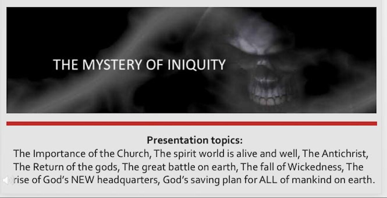 Mystery of Iniquity