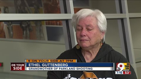 Grandmother of Parkland victim pushes for gun control