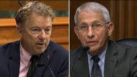 Rand Paul exposes total fraud and the Deception of Fauci and the CDC