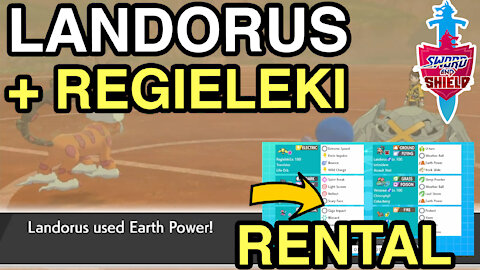 SPECIAL LANDORUS + PHYSICAL ELEKI • VGC Series 9 • Pokemon Sword & Shield Ranked WiFi Battles
