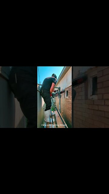 Chainsawing windows in Jail