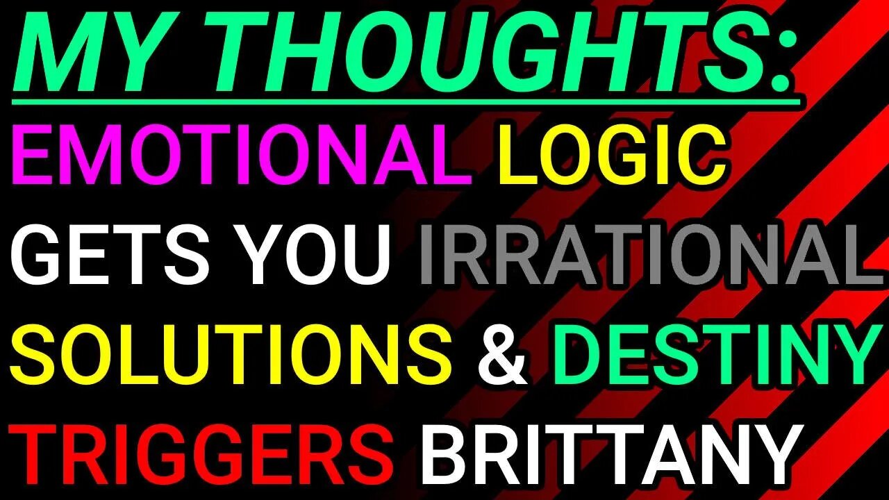 My Thoughts: Lauren Southern Mis-genders Destiny & Emotional Arguments Get You Irrational Solutions