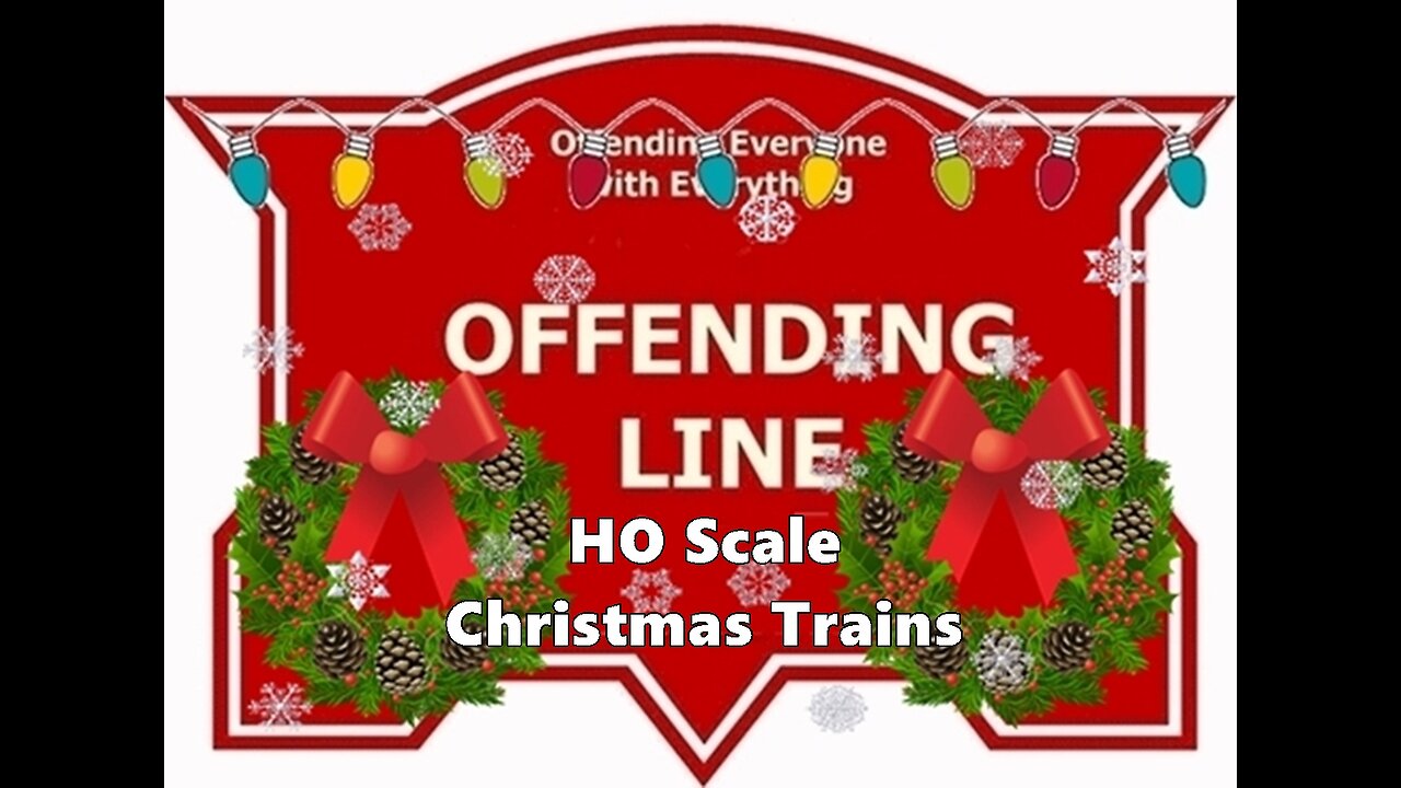 Offending Railroad's Christmas Trains