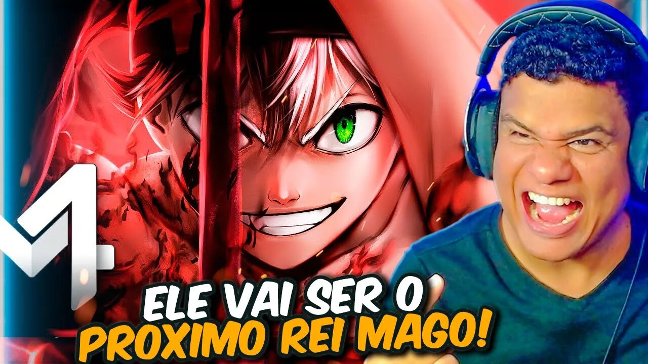 REAGINDO a ASTA (Black Clover) - 5 Folhas | M4rkim | React Anime Pro