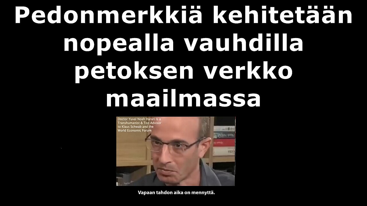 Pedonmerkki on tekeillä ja valmistumassa