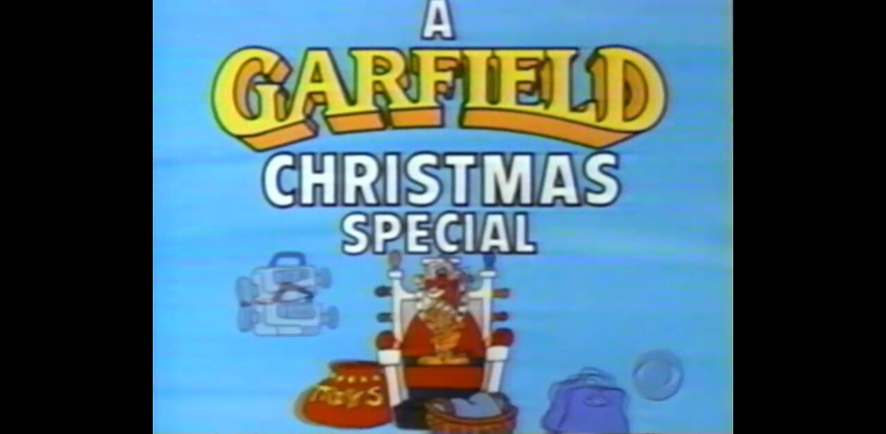 CBS Channel December 15, 2000 A Garfield Christmas