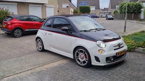 Wifey and Abarth 595C Turismo MTA on a summer morning. Fun times ahead!