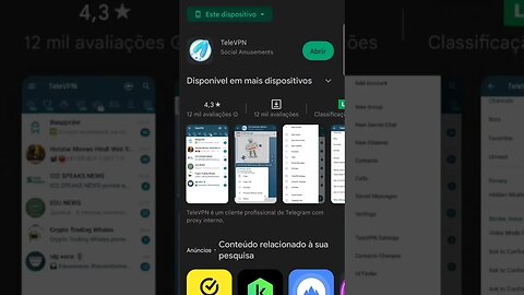 TeleVPN é um telegram com vpn ativo