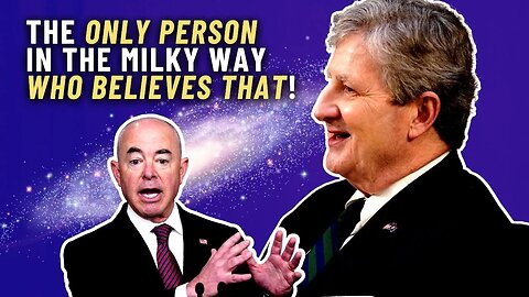 "You're the only person in the Milky Way who believes that!" Kennedy SCORCHES Secretary Mayorkas