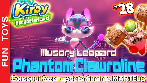 Kirby and the Forgotten Land #28 - Liberei a forma FINAL do poder do MARTELO e é IRADO!