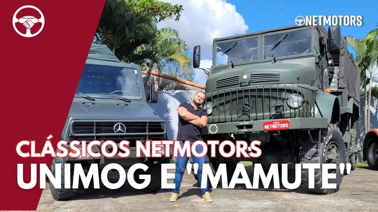 UNIMOG E "MAMUTE" - MONSTROS DO EXÉRCITO! (CLÁSSICOS NETMOTORS)