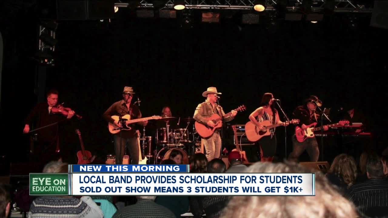 Local band provides music scholarships to Sweet Home High School students