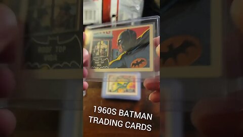 1960S BATMAN TRADING CARDS