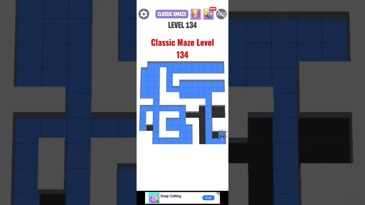 Classic Maze Level 134. #shorts