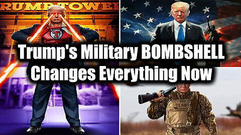 Trump's Military BOMBSHELL Changes Everything Now