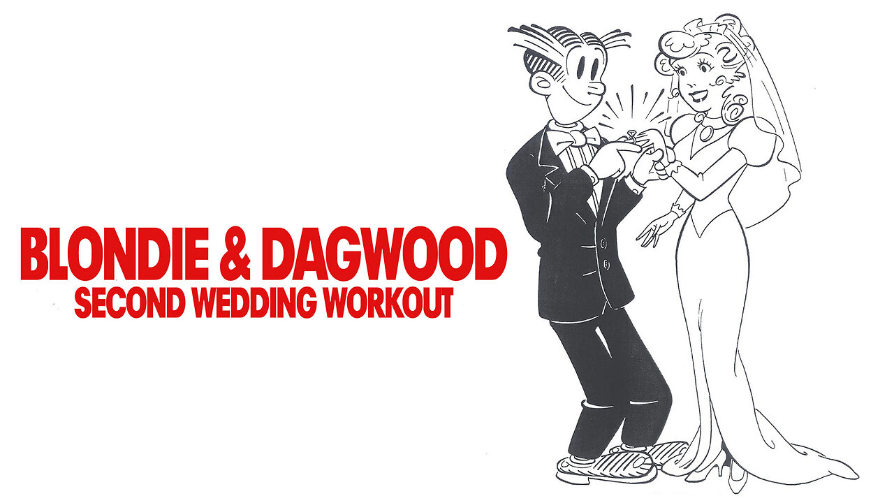 Blondie & Dagwood's ( Second Wedding Workout ) Full Cartoon 1989