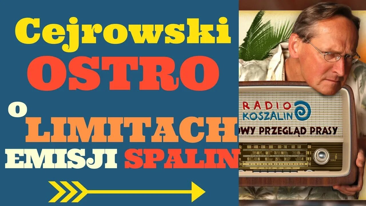 Cejrowski: chcę pierdzieć autem ile mi się podoba! 2018/08/11 Radio Koszalin