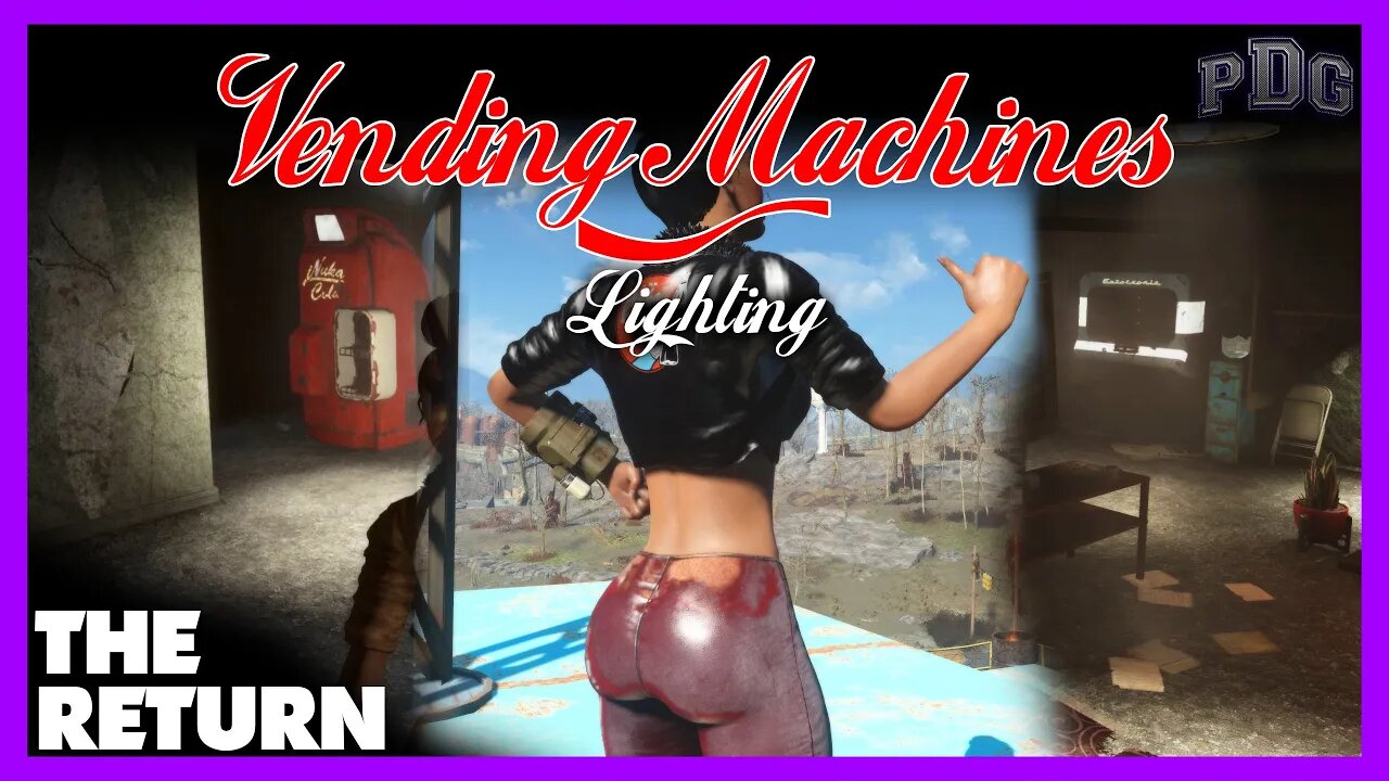 Vending Machines Lighting Has RETURNED | Fallout 4 Mods