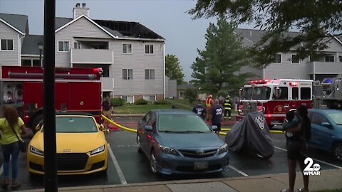 2 alarm fire on Lowell's Glen Road