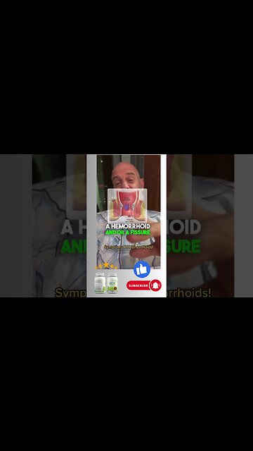 Hemorrhoid Symptoms?🔥🤬 #hemorrhoidrelief #hemorrhoidstreatment #pilestreatment #hemorrhoids