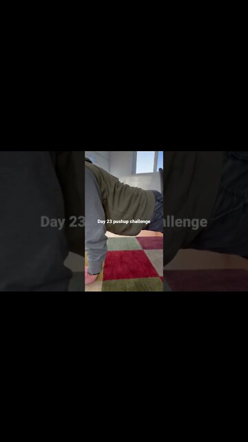 Day 23 pushup challenge