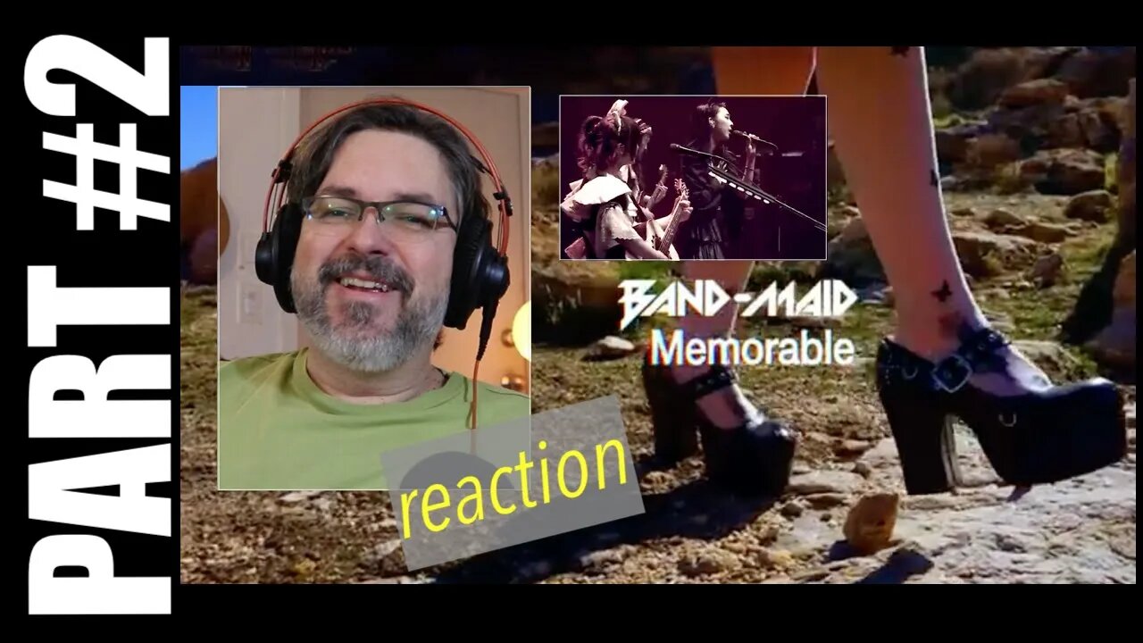 pt2 Band-Maid Reaction | Memorable [official Video]