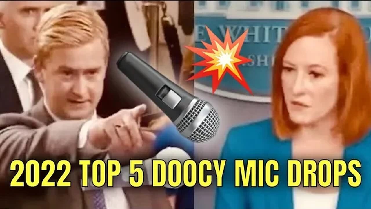 TOP 5 DOOCY MIC DROP MOMENTS in 2022 vs Jen Psaki & Karine Jean-Pierre