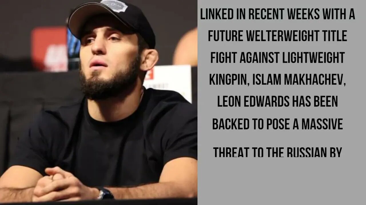 Future UFC title match: Leon Edwards is predicted to defeat Islam Makhachev