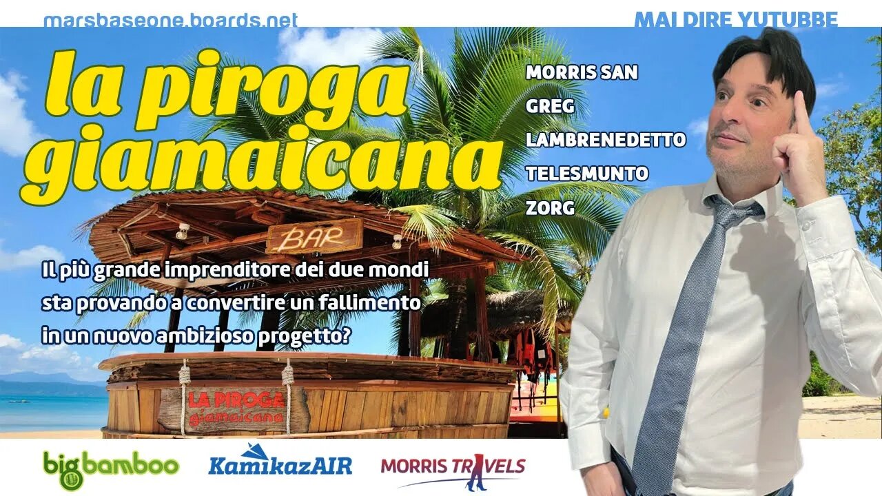 #MaiDireYoutubbe La PIROGA GIAMAICANA #film #LaNuovaCommedia In onda venerdi 11 novembre ore 20:00