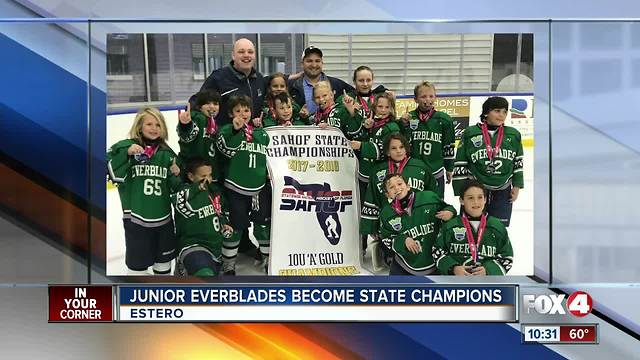 Junior Everblades Become State Champions