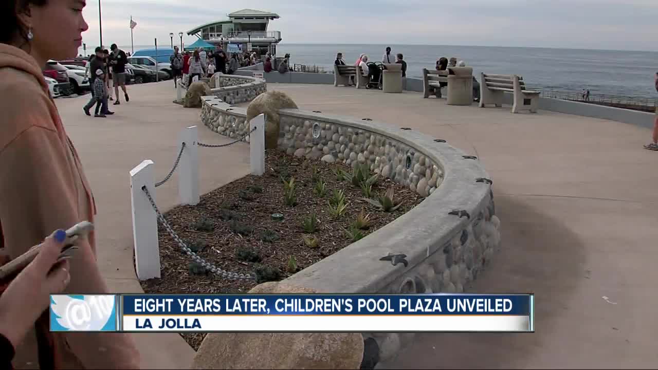 Children's Pool plaza unveiled