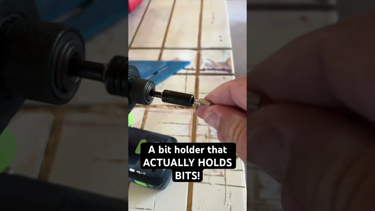 I Found A Bit Holder that Doesn't Suck! #carpentry #tool #makita #woodworking