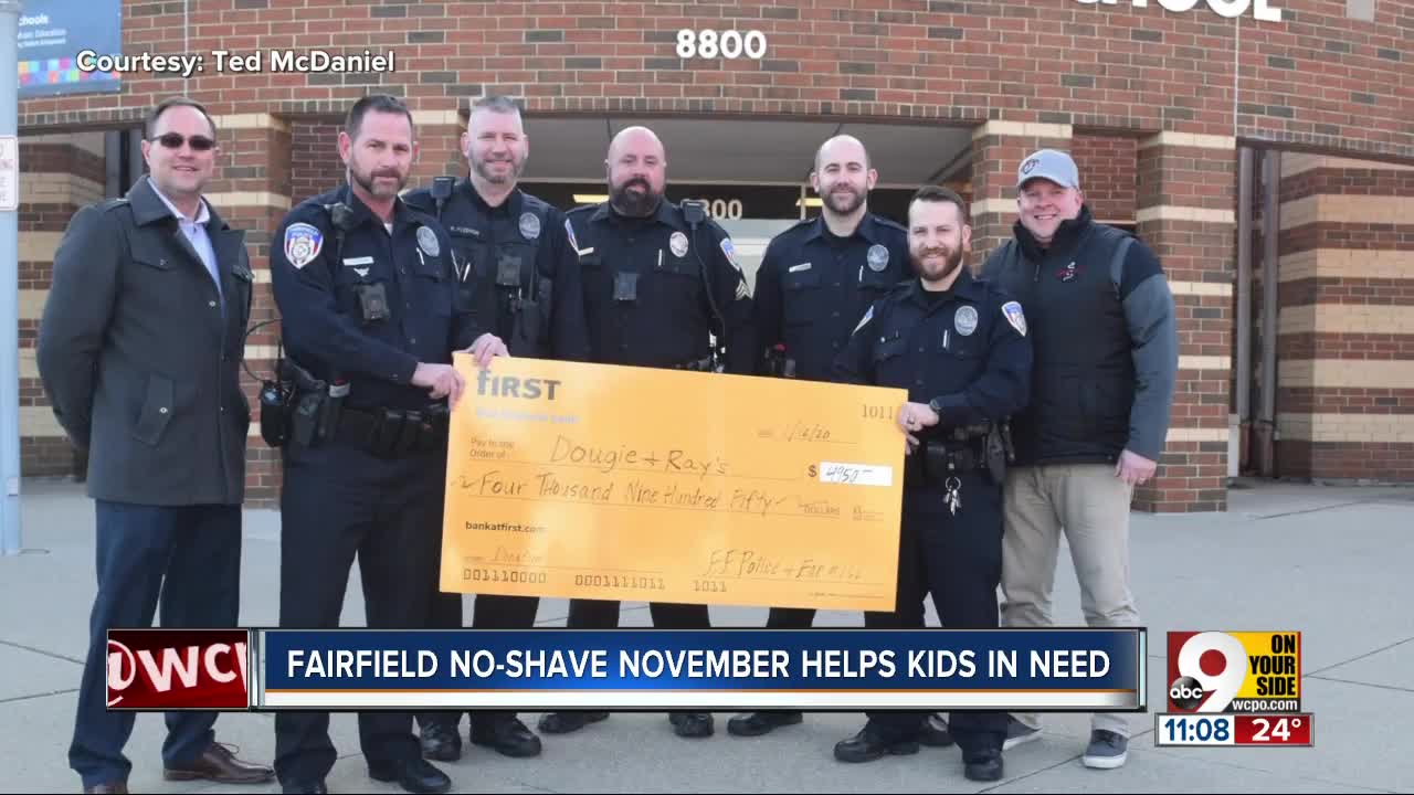 Why Fairfield officers' No-Shave November lasted three months