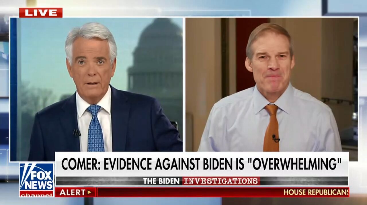 Chairman Jordan Discusses Biden Impeachment Inquiry Evidence