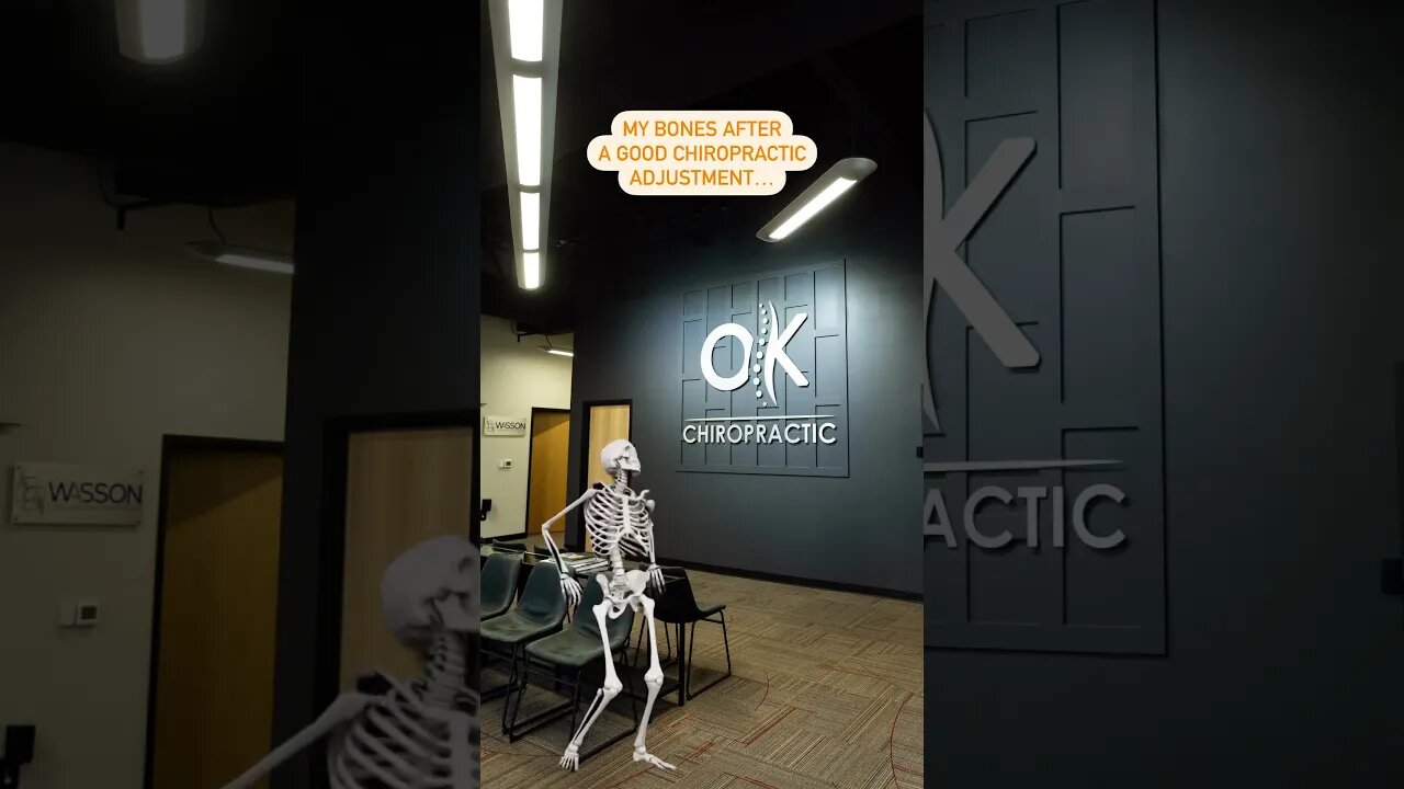 This is your reminder to get adjusted... You bones will thank you!