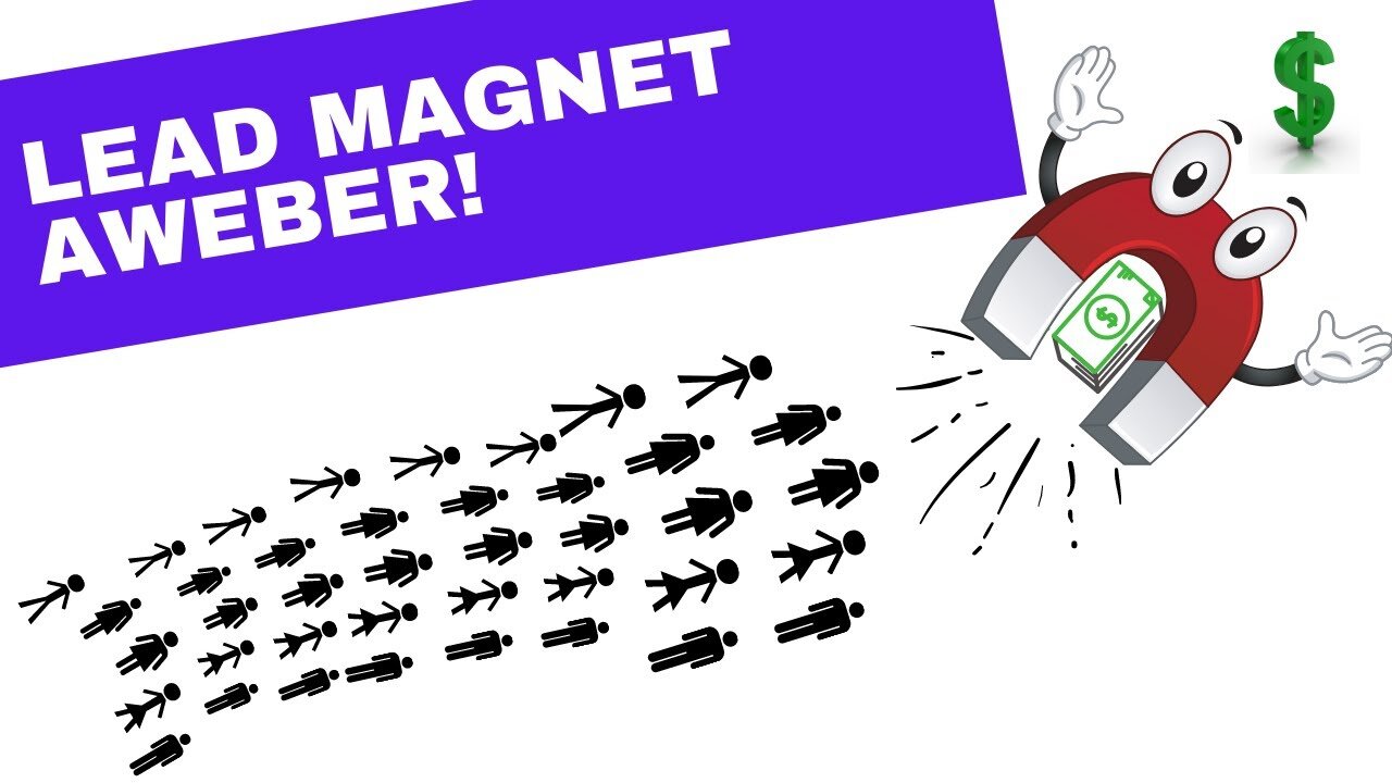 How To Setup A Lead Magnet Page In Aweber -Lead Page Bridge Page...