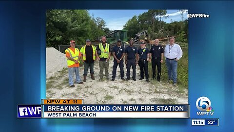West Palm Beach Fire Rescue breaks ground on new station