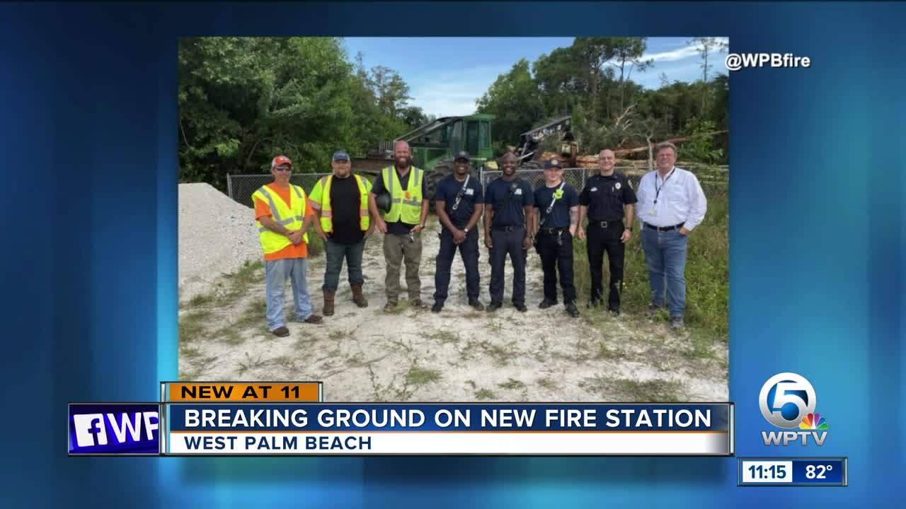 West Palm Beach Fire Rescue breaks ground on new station