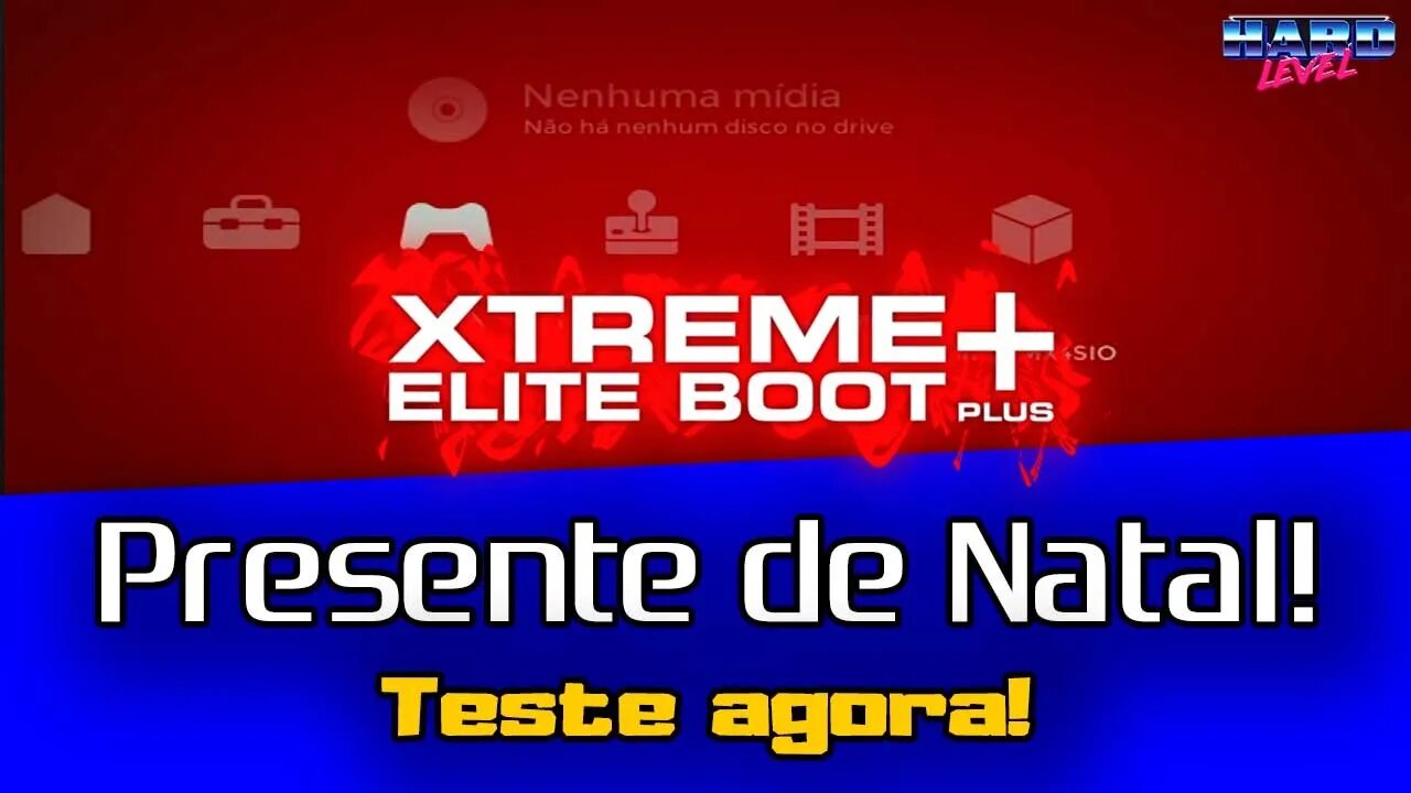Presente de natal! Teste agora o XEB+ a interface XMB do PS2!