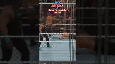 😳🎤😎 Roman Reigns Jinder Mahal Springboard Moonsault WWE2K23 War Games India Bloodline Karthik