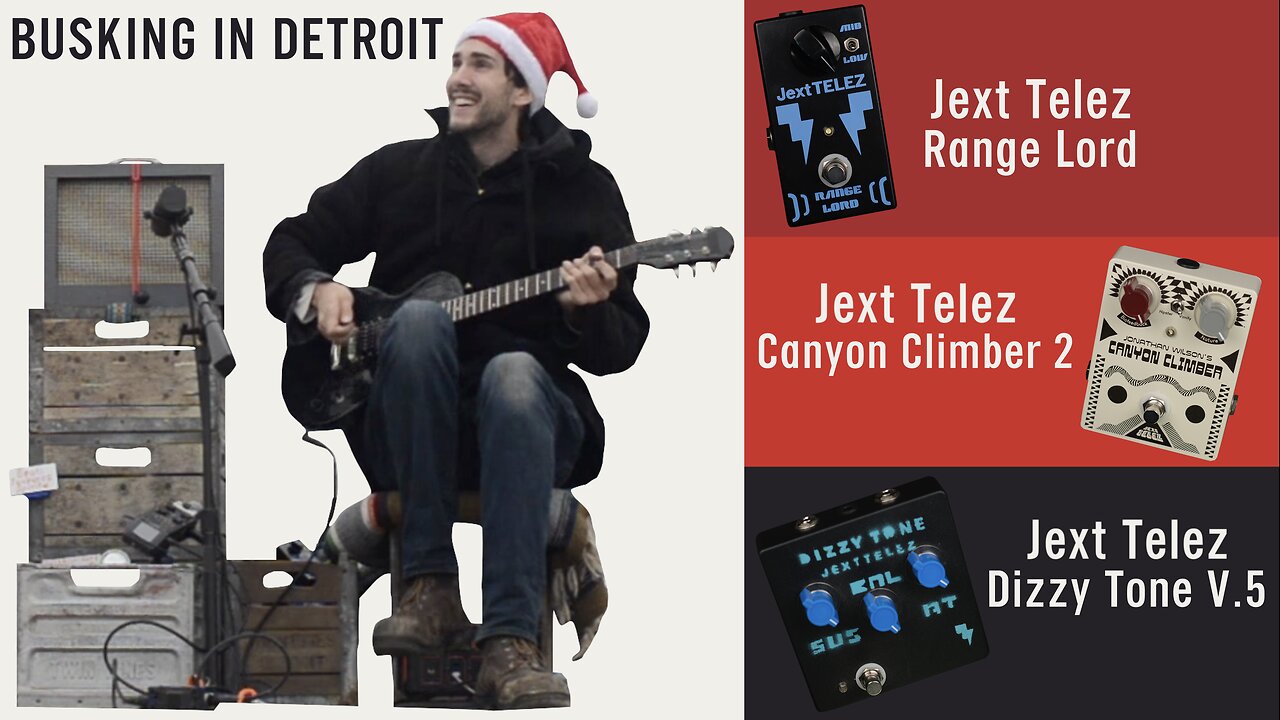 Detroit guitar 🎸 Jext Telez ⚡1964 Kay 803 Oaktron speaker🔈 Range Lord 🎵 Dizzy Tone 🎼 Canyon Climber