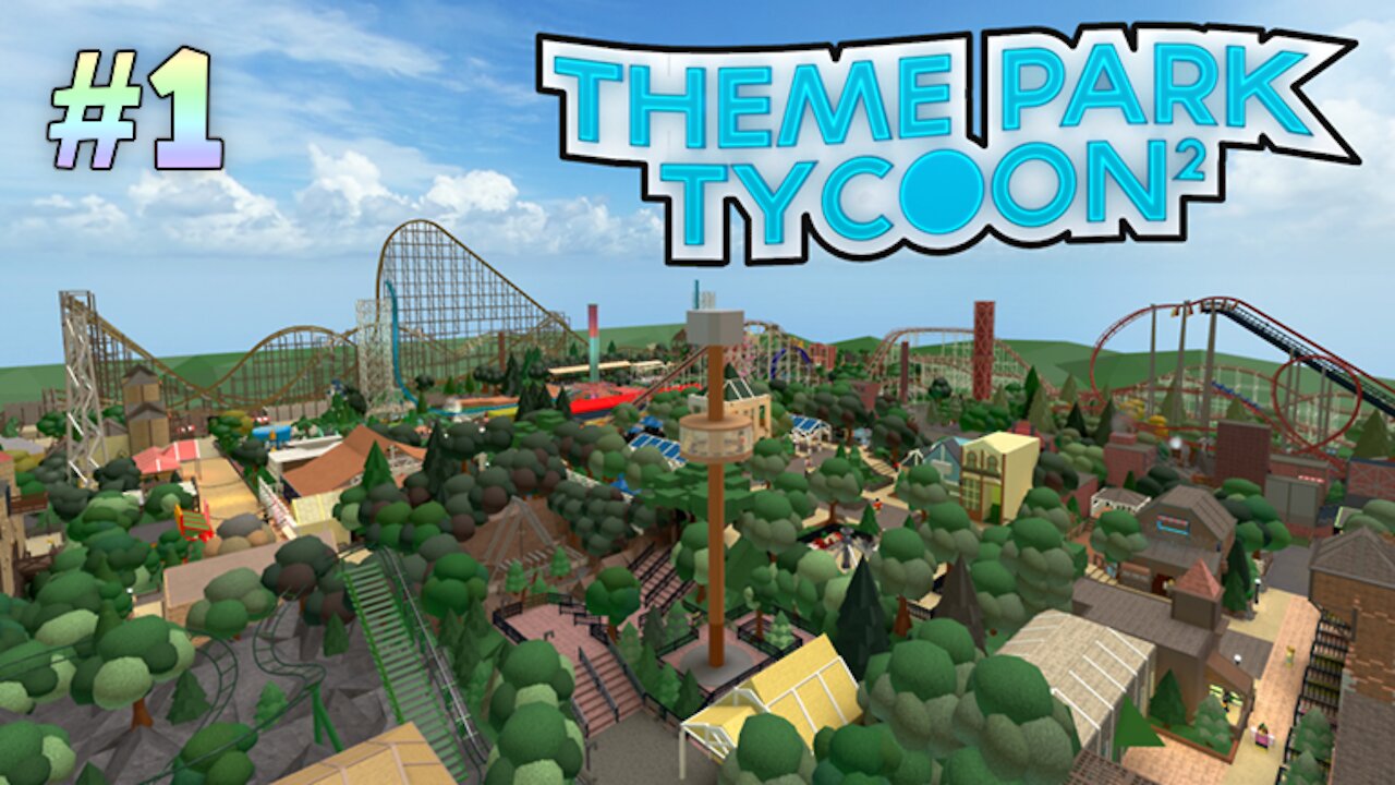 Theme Park Tycoon 2 Roblox Gameplay #1 - opening of the park, tutorial